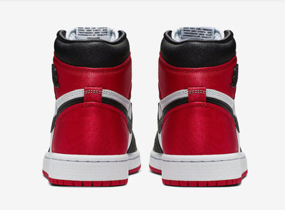 2019 Women's Nike Air Jordan 1 High “Satin Black Toe”