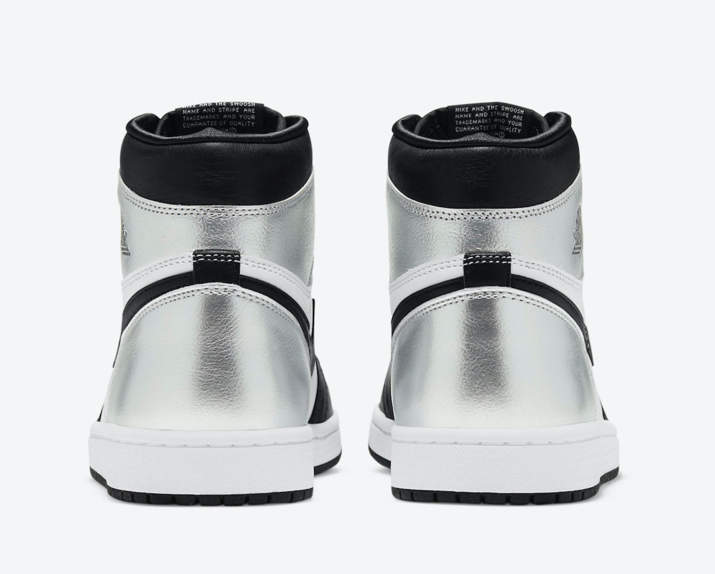 2021 Women's Nike Air Jordan 1 High OG “Silver Toe”