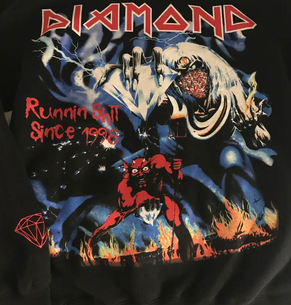 2006 Diamond Supply Co. x Iron Maiden T-Shirt