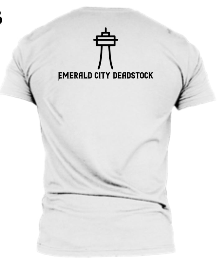 <transcy>ECD T-Shirt mit Rundhalsausschnitt - „Weiß“</transcy>