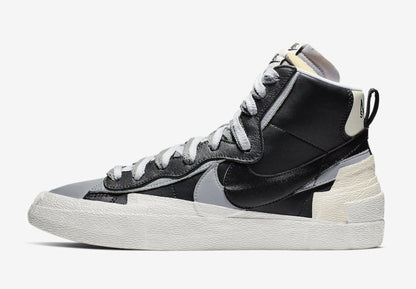 2019 Sacai x Nike Blazer Mid “Black/Grey”